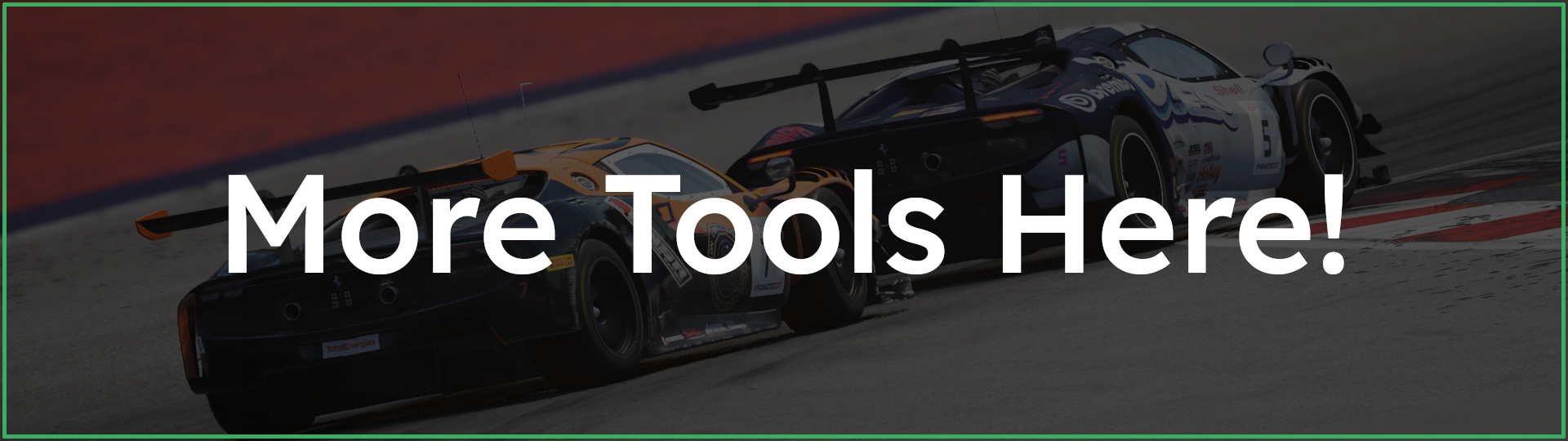 tracc_tools Banner image with text saying "More Tools Here!"